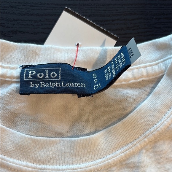 Ralph Lauren White Polo Bear T-Shirt - Picture 2 of 2